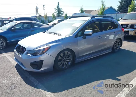 2013 Subaru Impreza 2.0I Sport Premium from USA, damaged, VIN JF1GPAL63D1851103